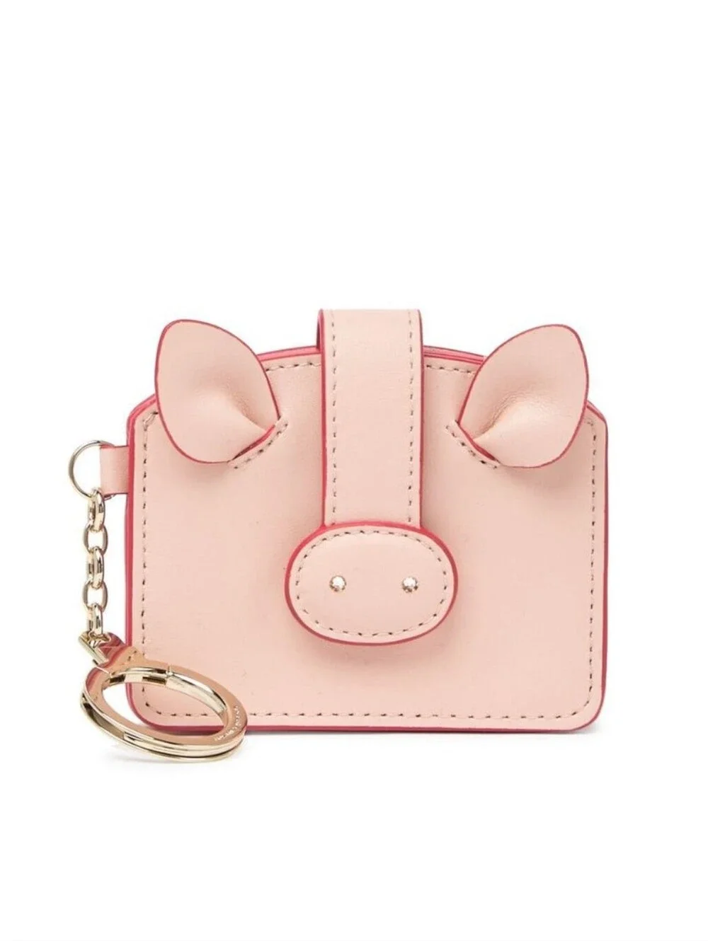 Kate Spade Year of the Pig Card Case in Warm Vellum